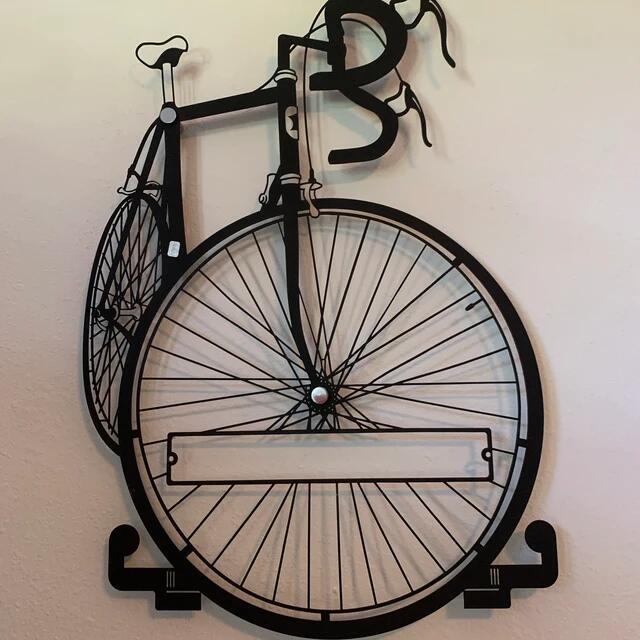 Custom Metal Bike Sign, Cycling Gift for Men