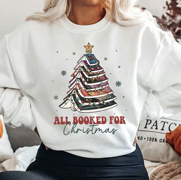 All Book For Christmas Sweatshirt