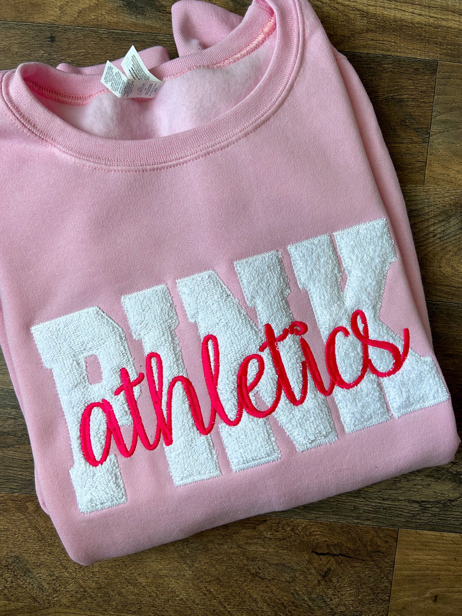 Custom Applique patch sweatshirt