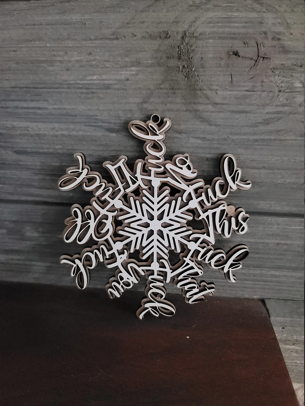 🎁Funny Christmas Gift Ornament | Perfect ornament for shoplover's annual summary