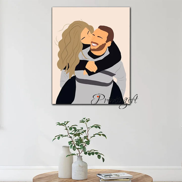 Personalized Portrait Canvas ( You Just Need To Upload Your Photo )