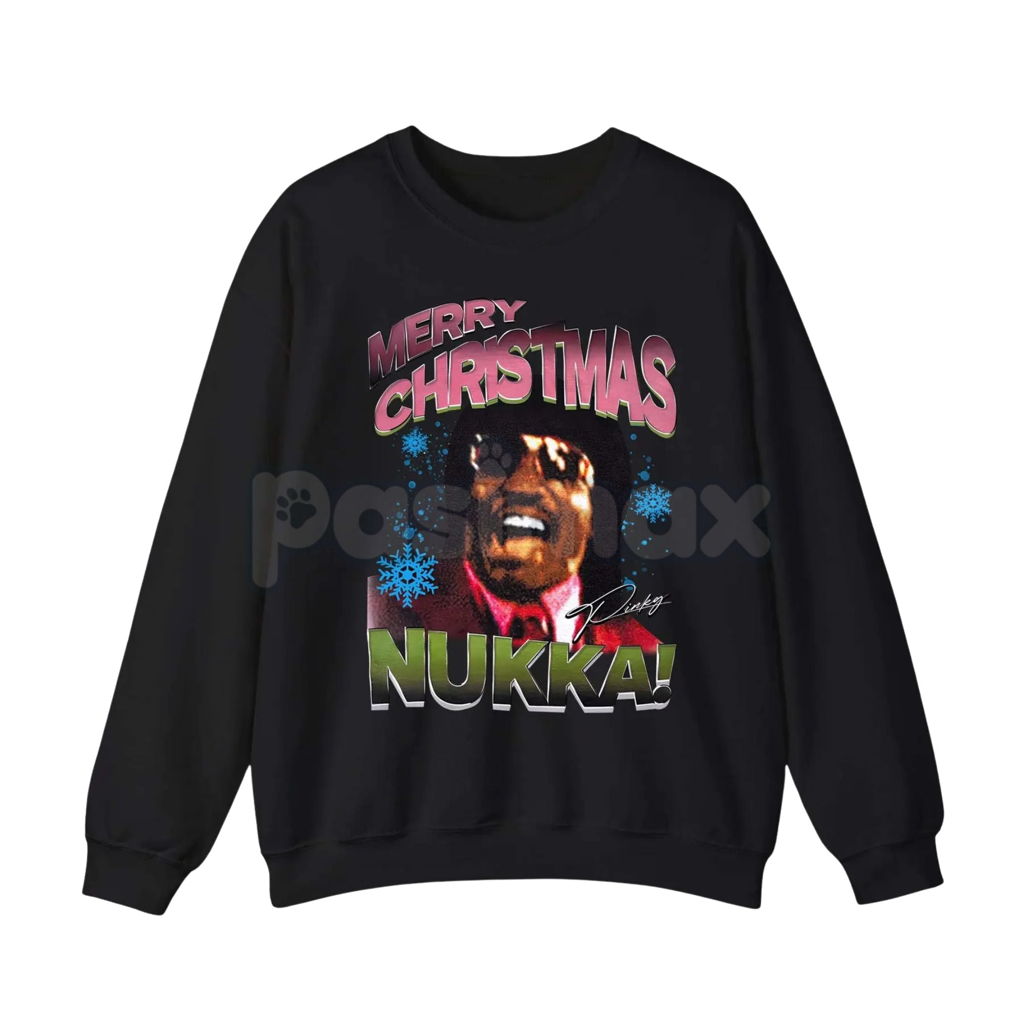 Pinky From Friday Movie Quote Christmas Sweatshirt – Funny Santa Hat Holiday Crewneck