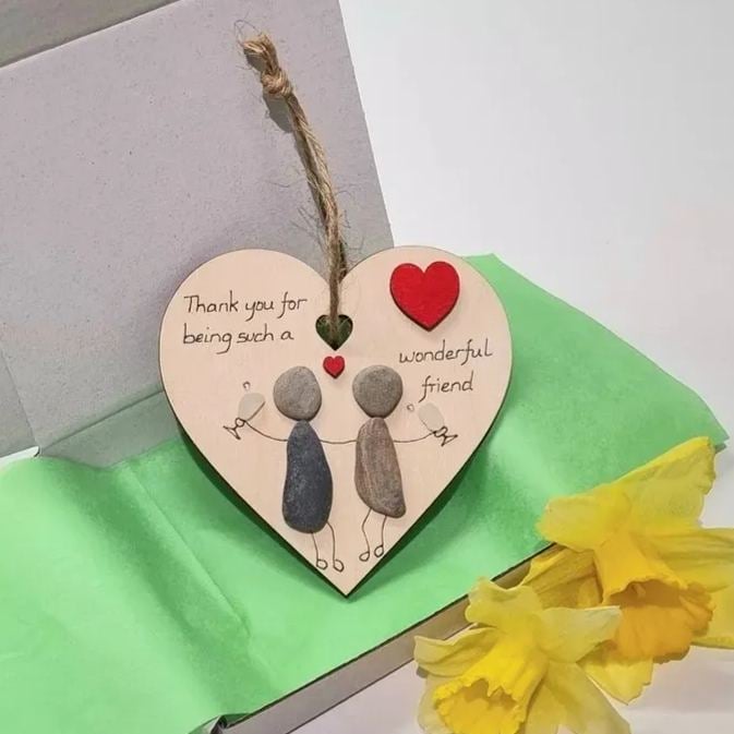 🔥HOT SALE 49% OFF - 💕Wooden Heart Thank You Gift