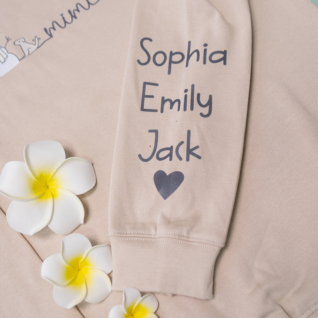 Mimi Christmas Snowman And Grandkids Sweatshirt, Hoodie