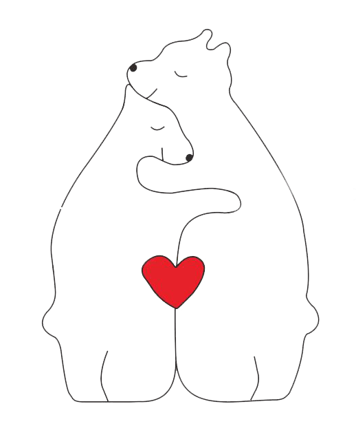 Handcrafted - Family - Wooden Bears Family - Wooden Pet Carvings 