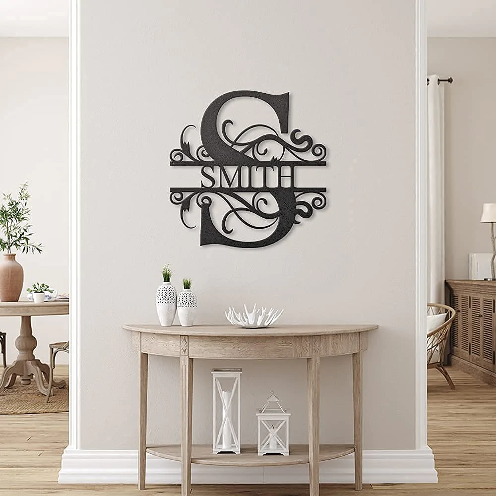 💕Personalized metal letter art 💕Customize the name you want🎁【Buy 2 free shipping】
