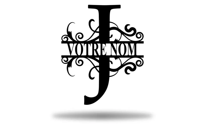 💕Personalized metal letter art 💕Customize the name you want🎁【Buy 2 free shipping】