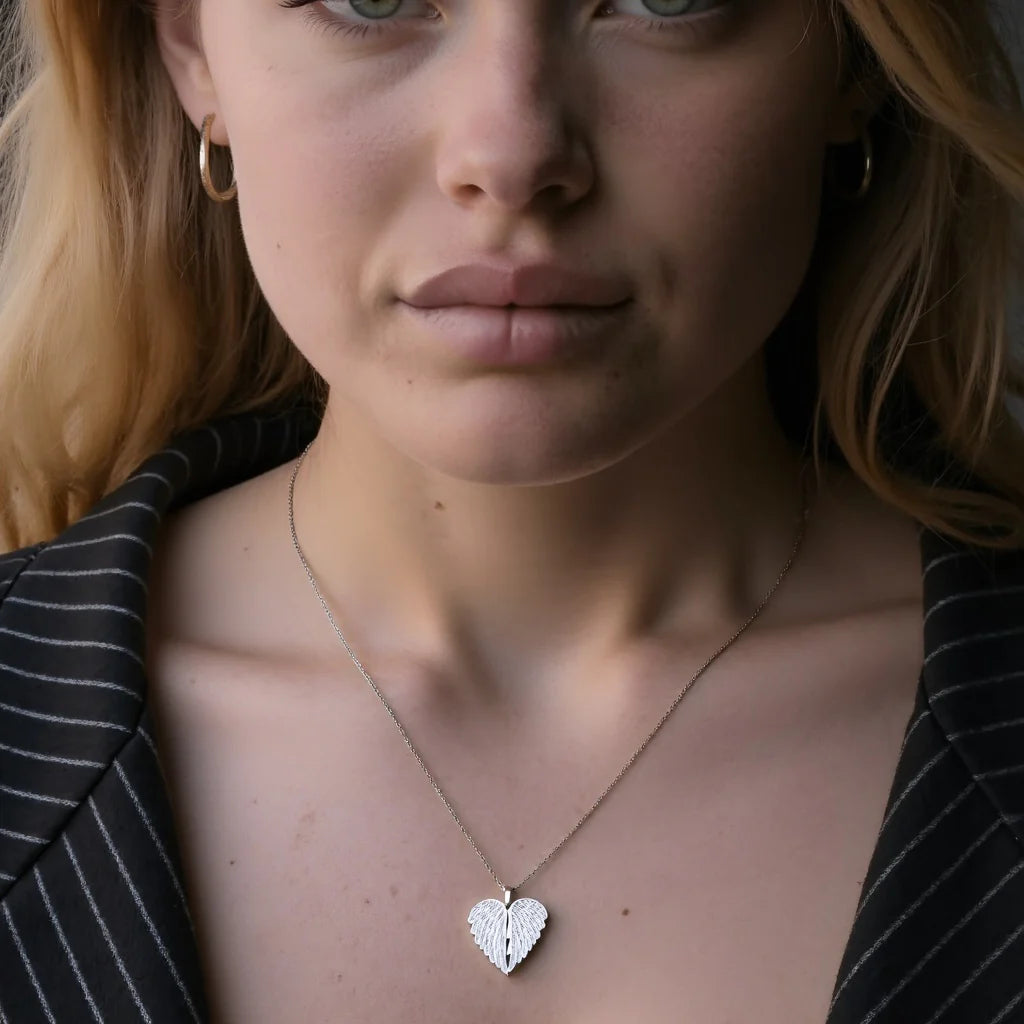 Custom My Angel Necklace with Engraving