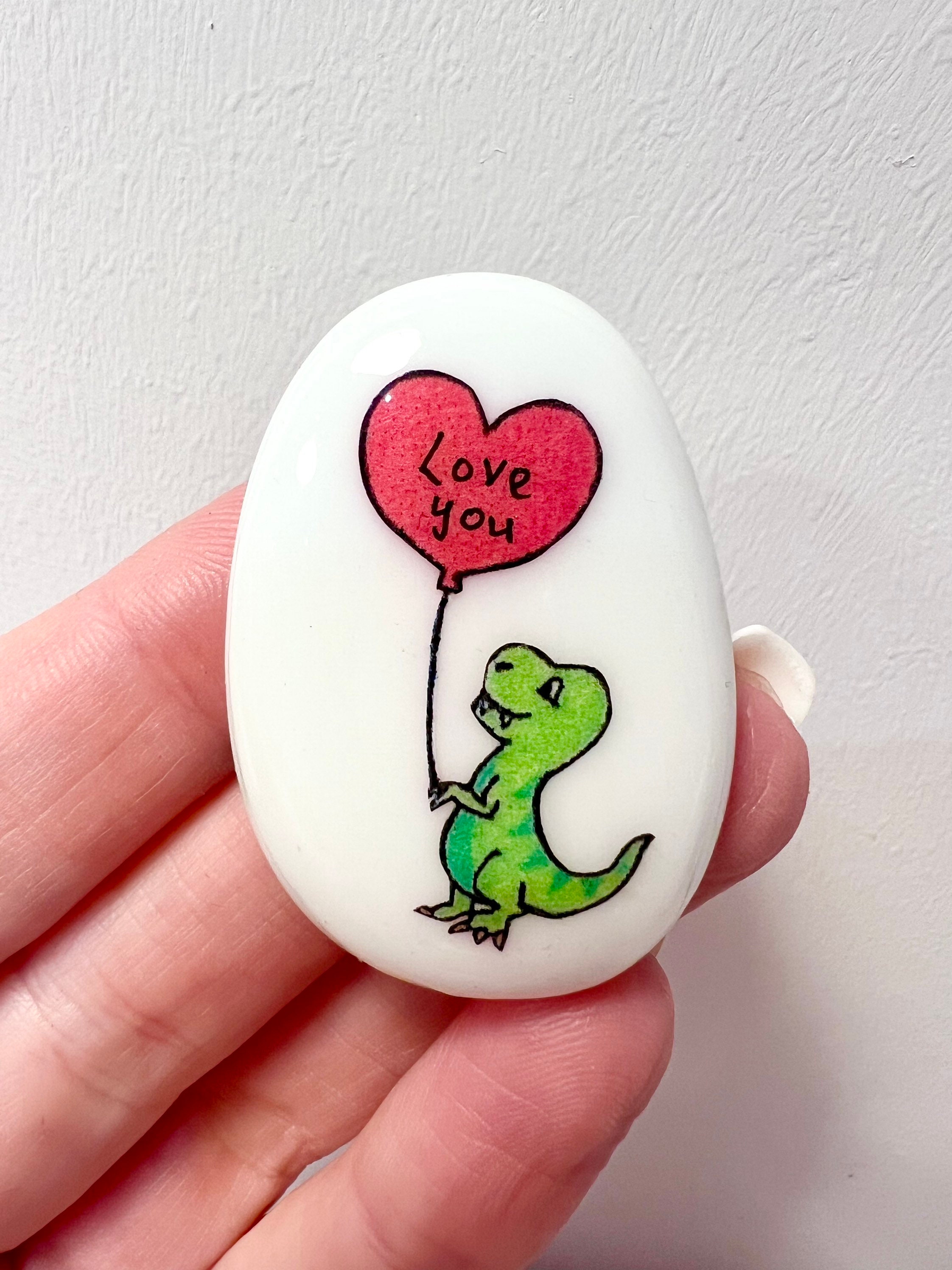 Personalised Elephant Heart Stone❤