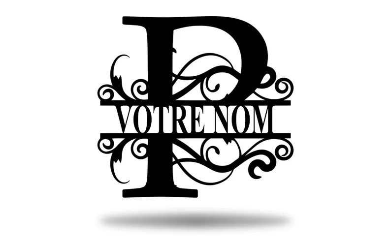 💕Personalized metal letter art 💕Customize the name you want🎁【Buy 2 free shipping】