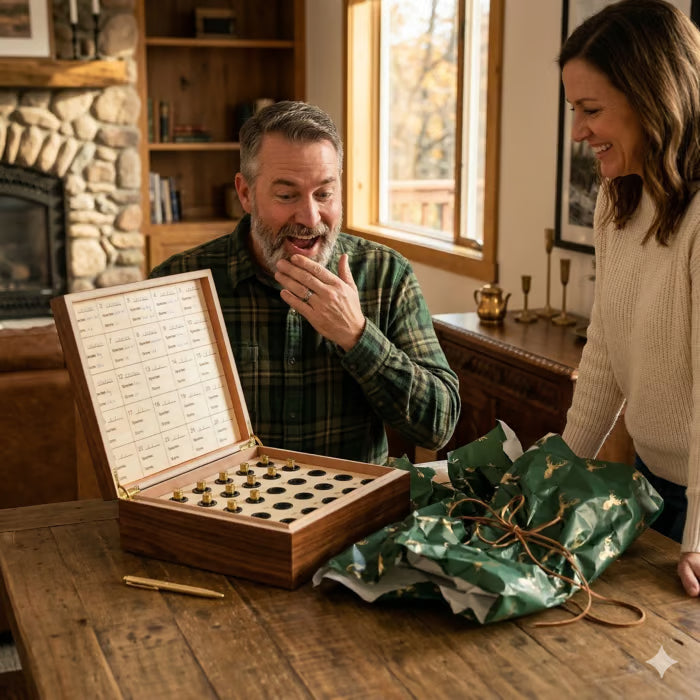 Personalized Handcrafted Solid Wood Hunting Memory Box