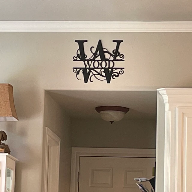 💕Personalized metal letter art 💕Customize the name you want🎁【Buy 2 free shipping】