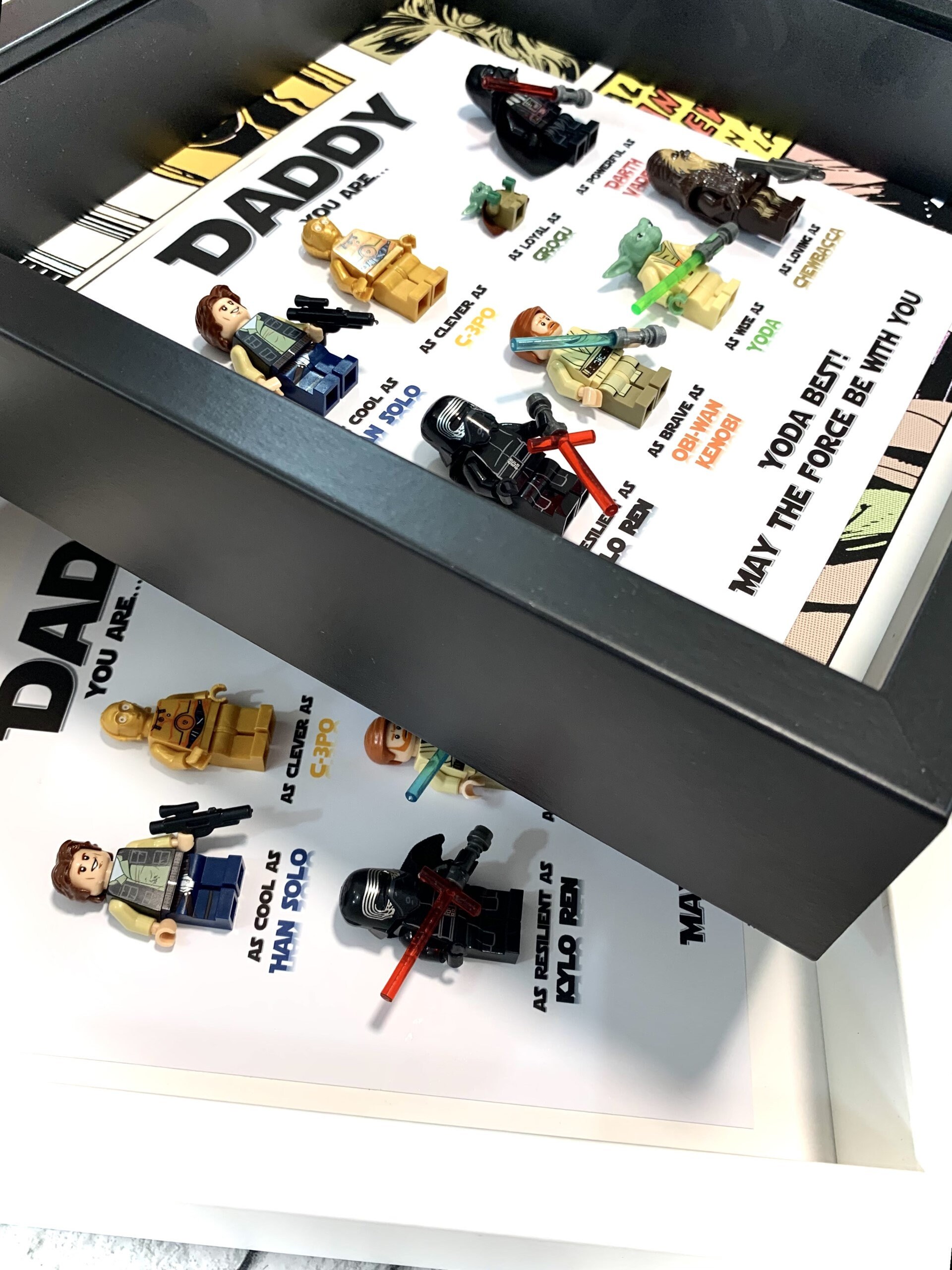 Personalised Fathers Day Gifts, Personalised Fathers Day Gifts, Personalised Box Frames, Personalised Birthday Gifts, Star Wars Father's Day