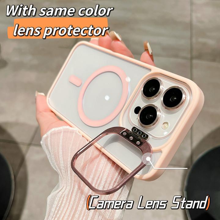 Ultra Camera Lens Protector & Camera Stand, compatible with iphone 11 12,13,14,15 plus pro max