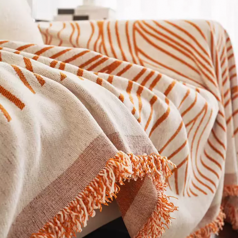 Ins Style Line All-inclusive Sofa Towel