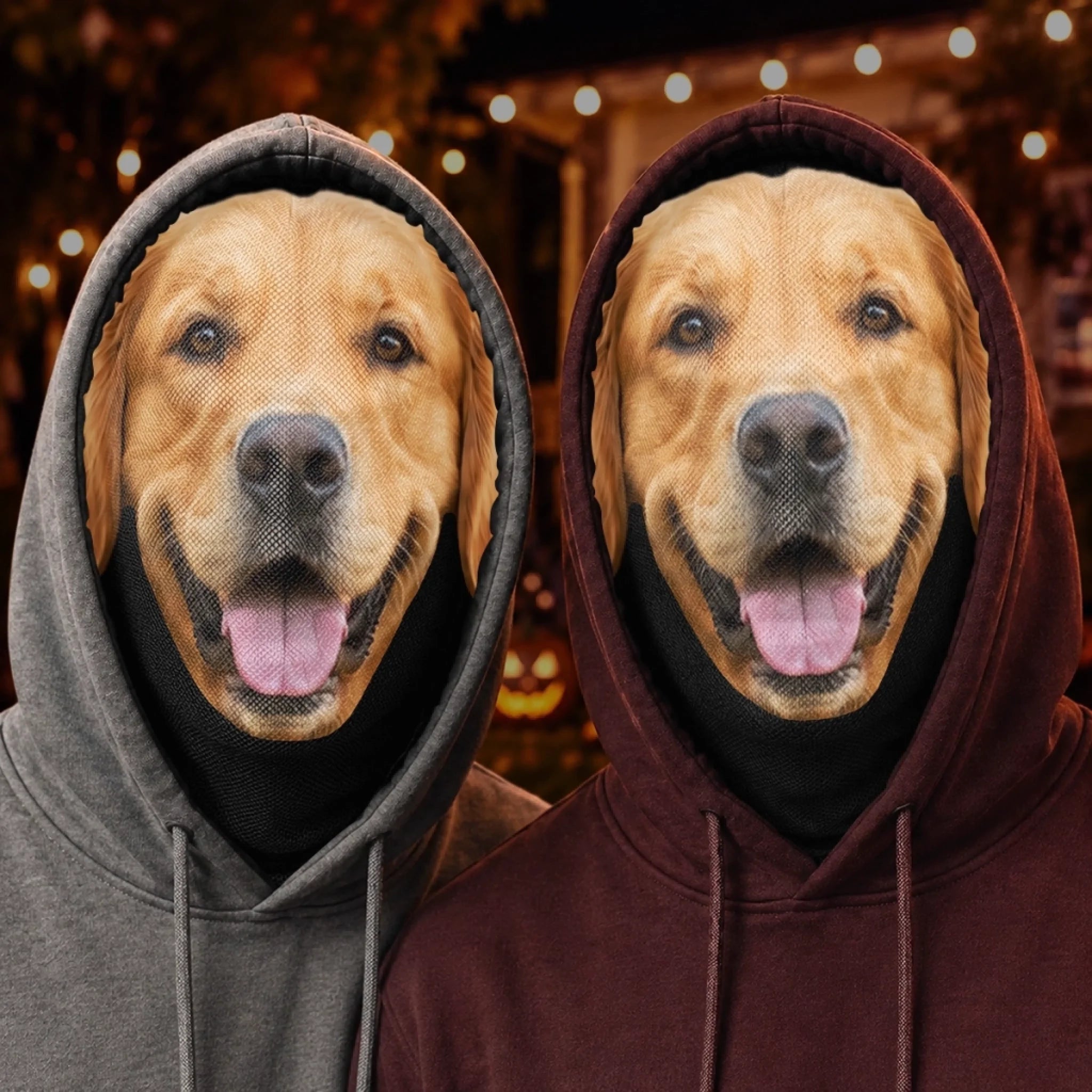 Custom Photo Dog Pet Face Costume Gifts for Dog Owners - Personalized Balaclava Mask