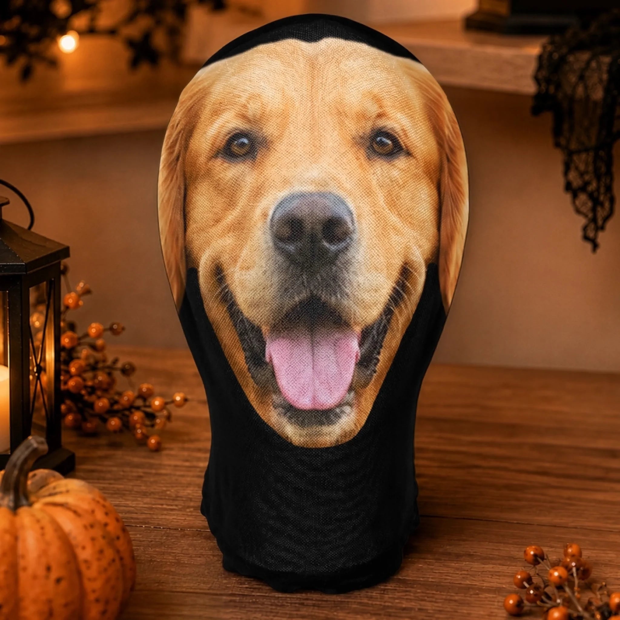 Custom Photo Dog Pet Face Costume Gifts for Dog Owners - Personalized Balaclava Mask