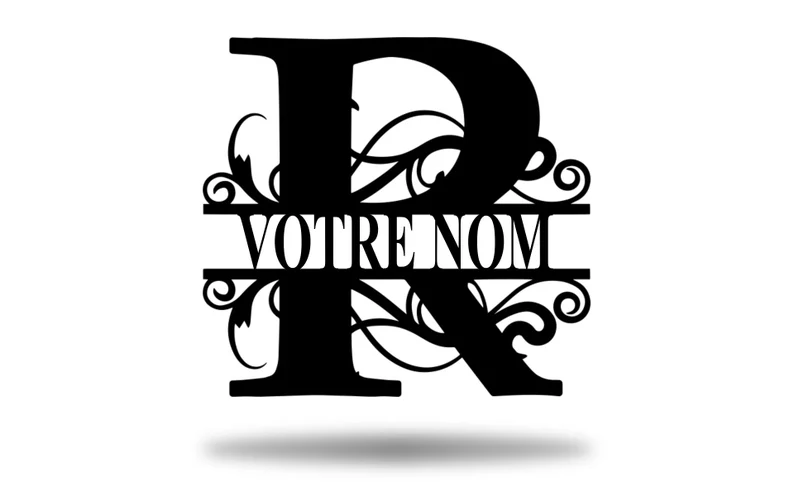 💕Personalized metal letter art 💕Customize the name you want🎁【Buy 2 free shipping】