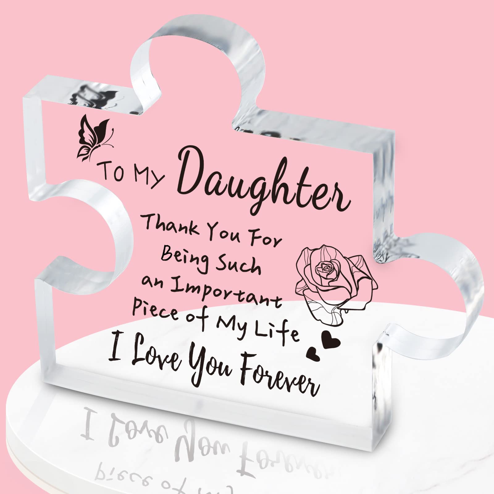 Personalized Acrylic Engraved Puzzle Plaque 