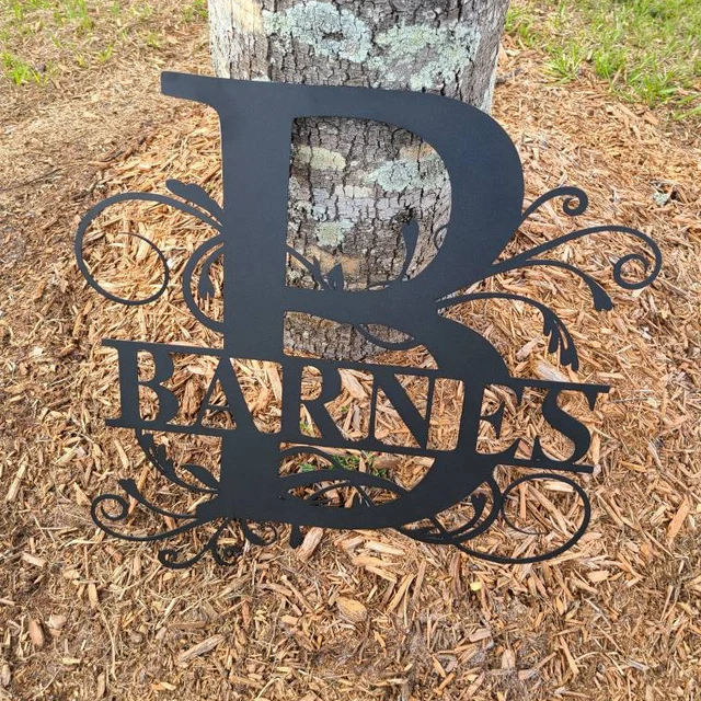 💕Personalized metal letter art 💕Customize the name you want🎁【Buy 2 free shipping】