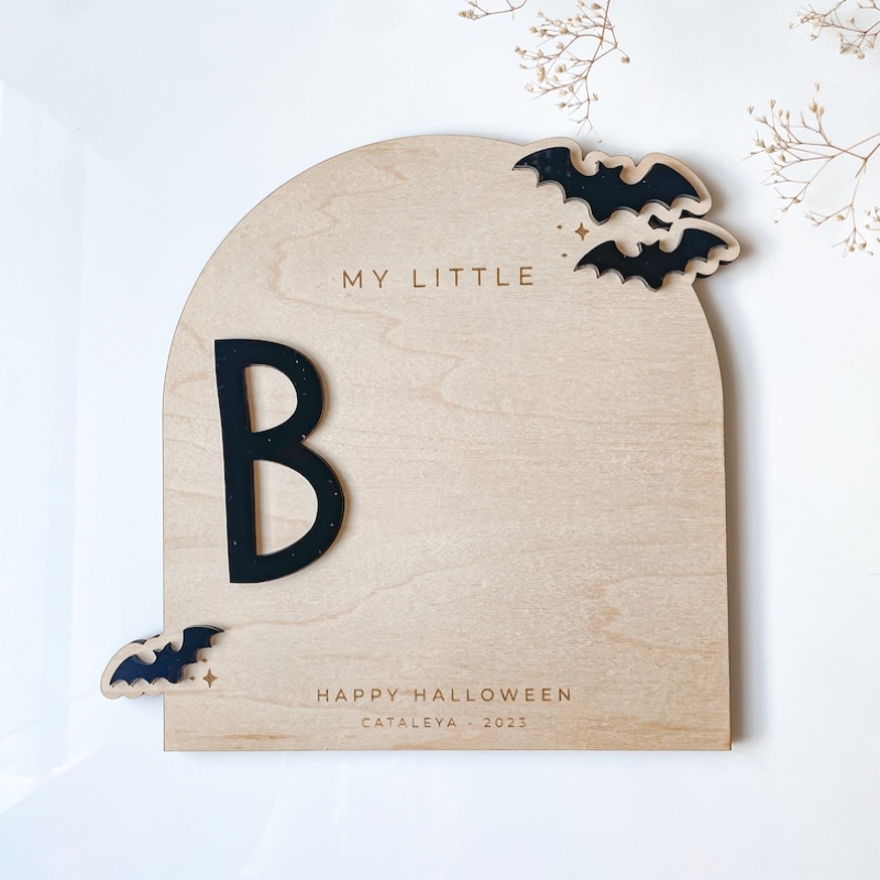 DIY Halloween Footprint Art, Baby First Halloween Keepsake