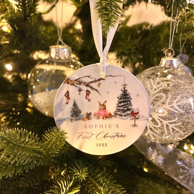 Personalized Baby's First Christmas Ornament | KKDec07