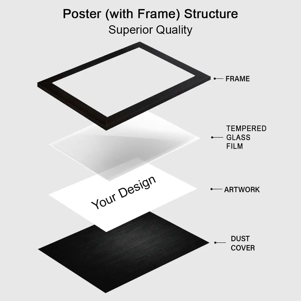 Personalized canvas “Sparkling hearts”