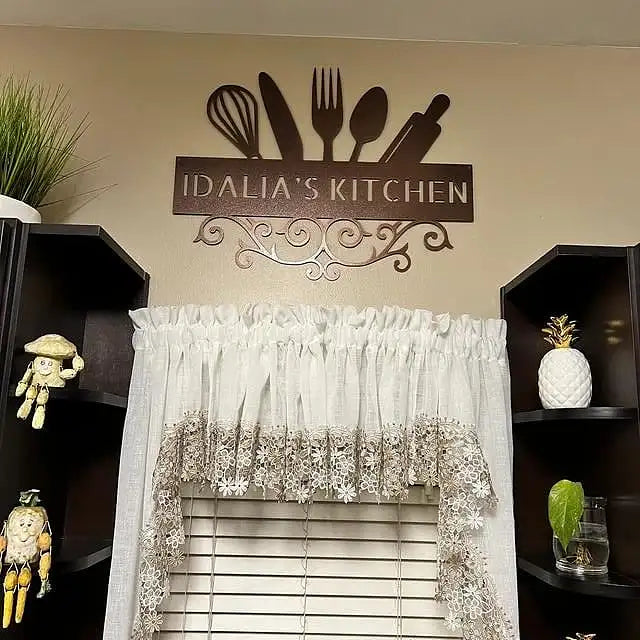Kitchen Custom Metal Signs