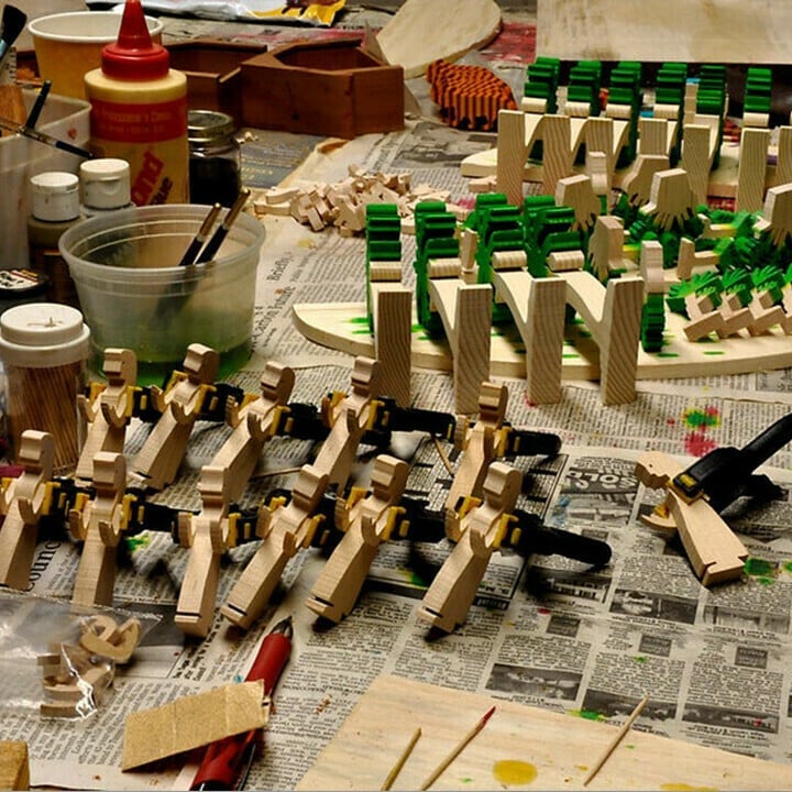 🔥Clearance Sale 70%-The Christmas Story Unique Nativity Set Wooden Nativity Scene