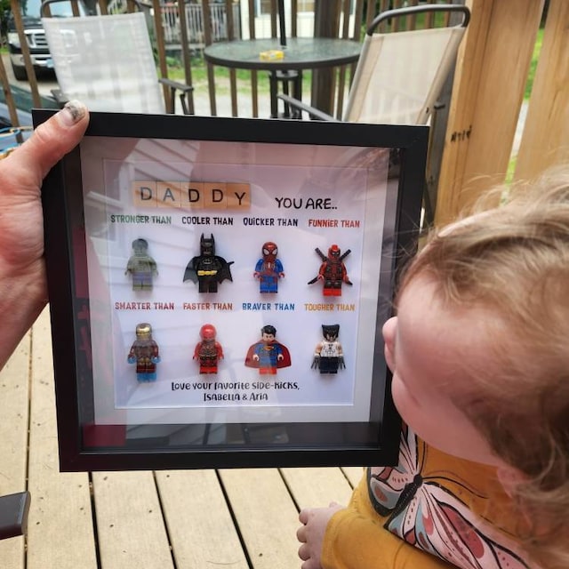 Gift for dad hero, gift for men, Christmas gifts for him, personalized gift for dad, gift for husband, daddy gifts, birthday gift for boyfriend