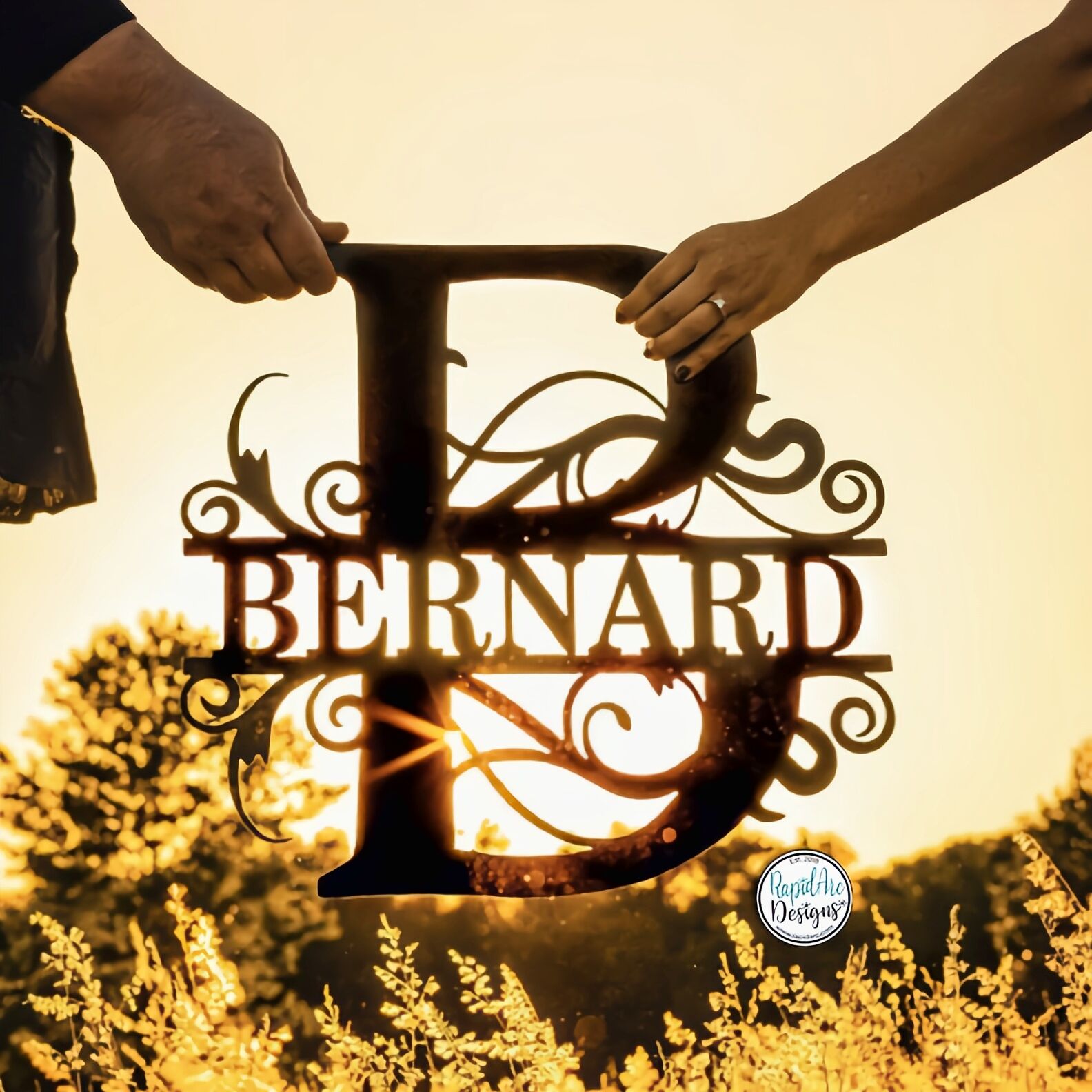 💕Personalized metal letter art 💕Customize the name you want🎁【Buy 2 free shipping】