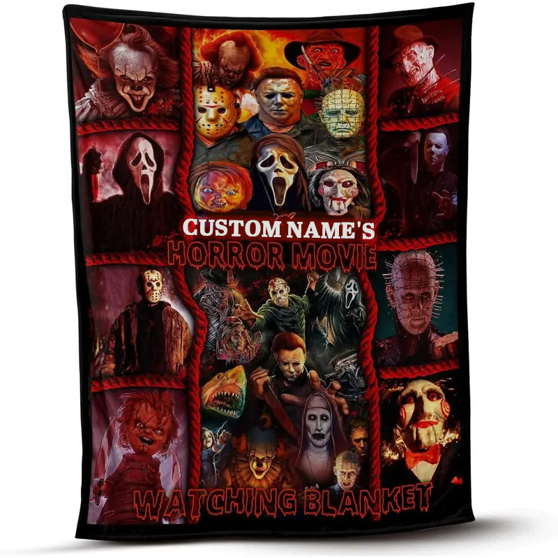 This is My Horror Movie Watching Blanket, This is My Horror Movie Blanket, Halloween Blanket,