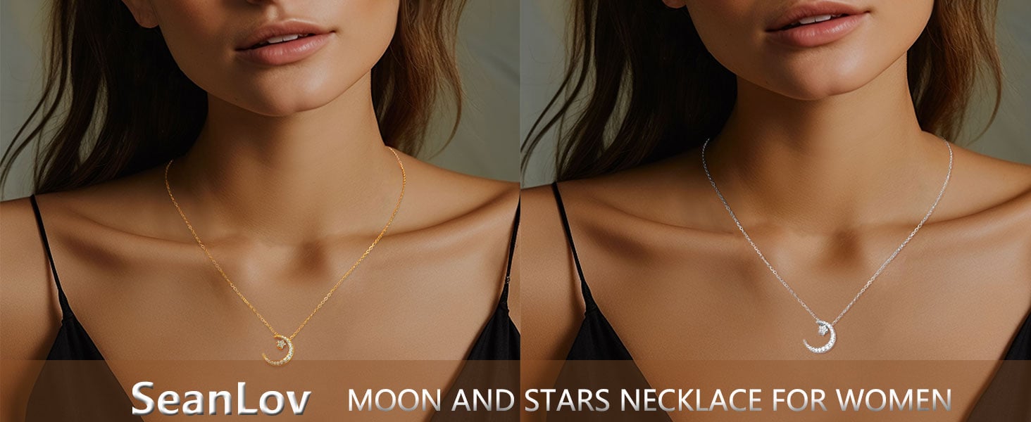 moon necklace