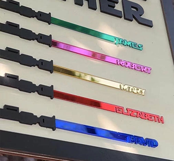 I Am Their Father Engraved Wooden Sign