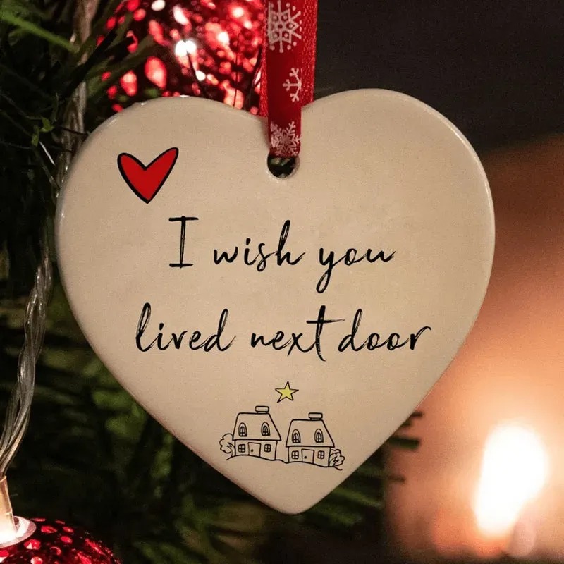 Heart Hanging Ornament🎅