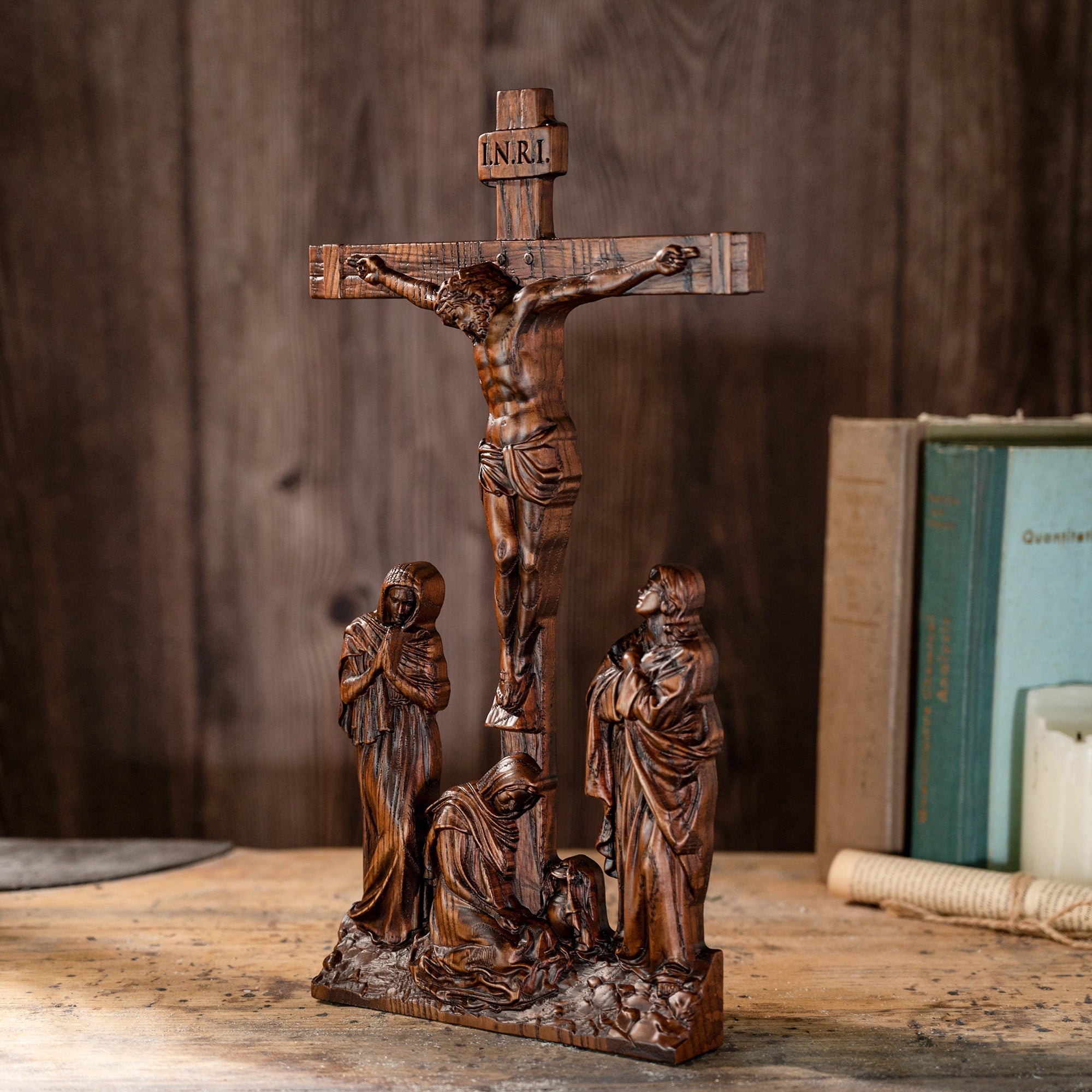 New Product Jesus crucifixion scene ornaments