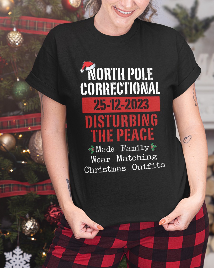 Disturbing The Peace Made Family Wear Matching Christmas Outfits 