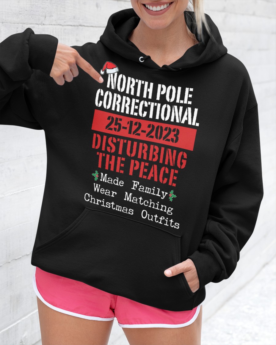 Disturbing The Peace Made Family Wear Matching Christmas Outfits 