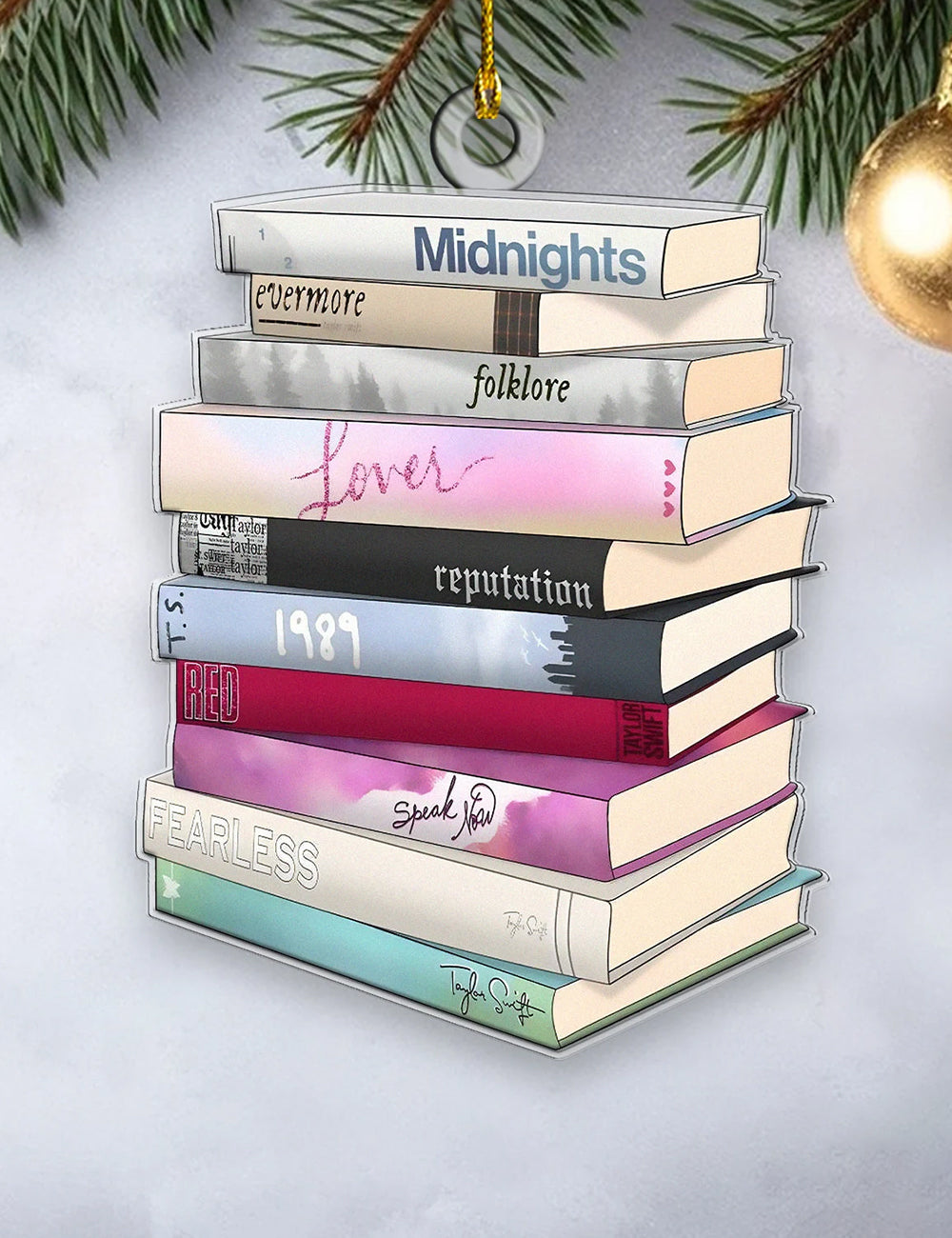 Taylor Christmas Ornament