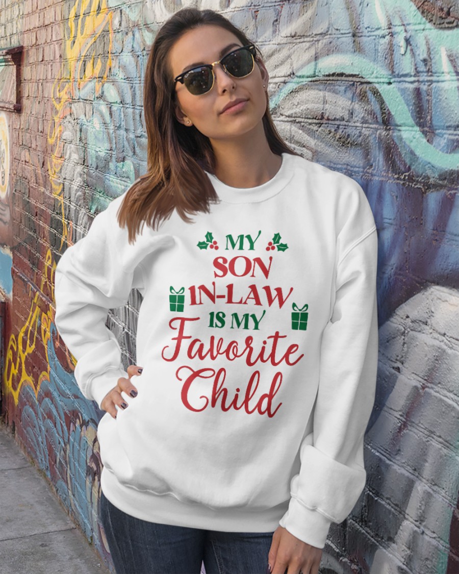 My Son-in-law Is My Favorite Child - Lovely Christmas Gift For Mother-in-law