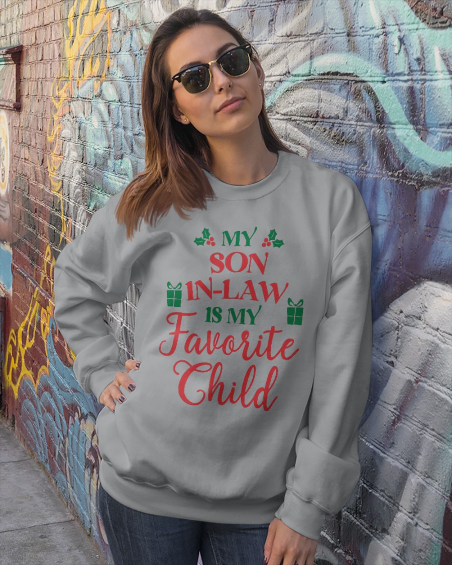 My Son-in-law Is My Favorite Child - Lovely Christmas Gift For Mother-in-law