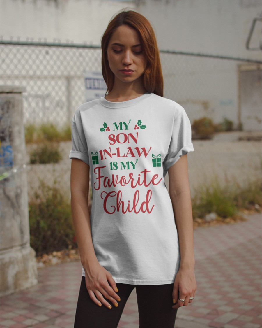 My Son-in-law Is My Favorite Child - Lovely Christmas Gift For Mother-in-law