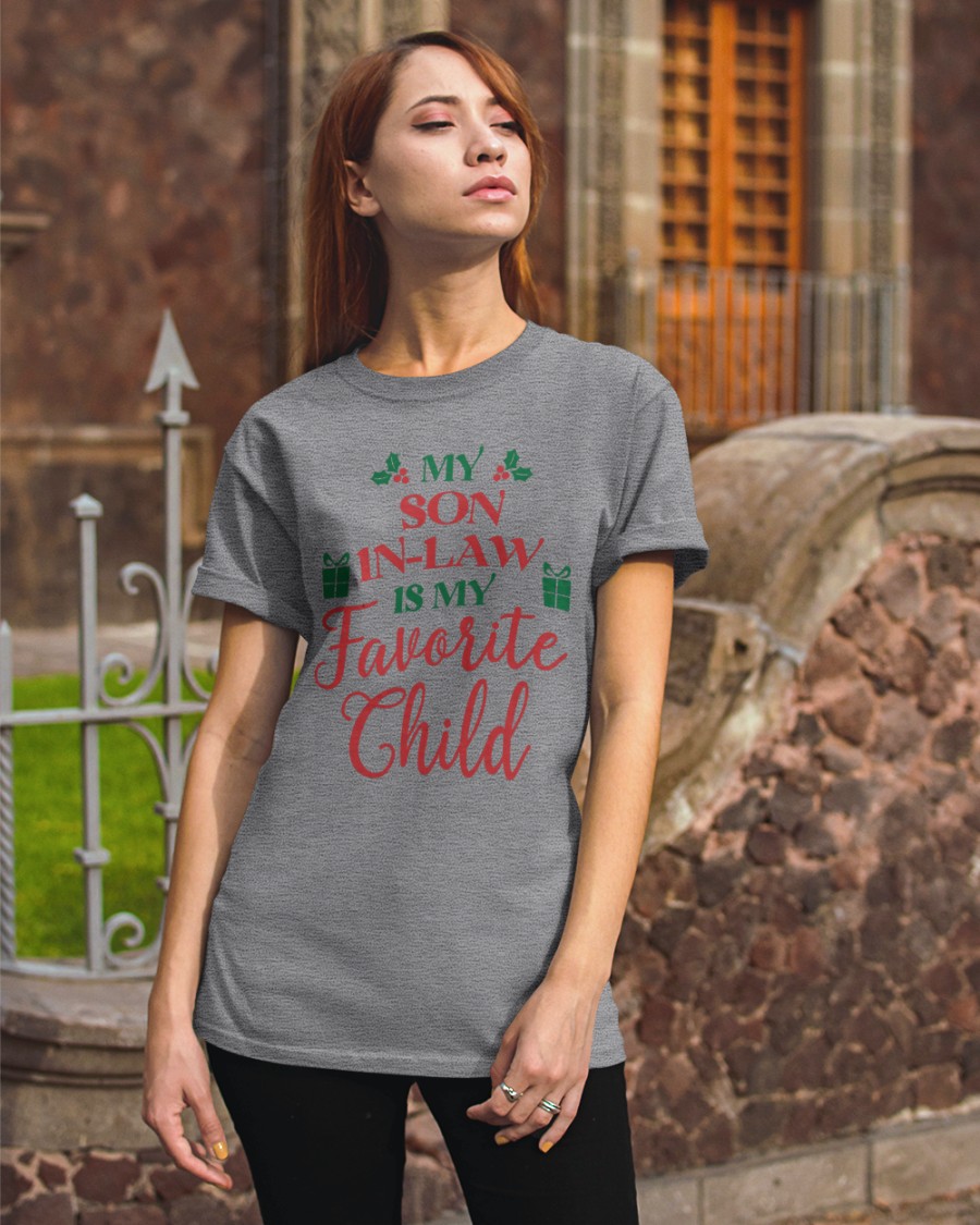 My Son-in-law Is My Favorite Child - Lovely Christmas Gift For Mother-in-law
