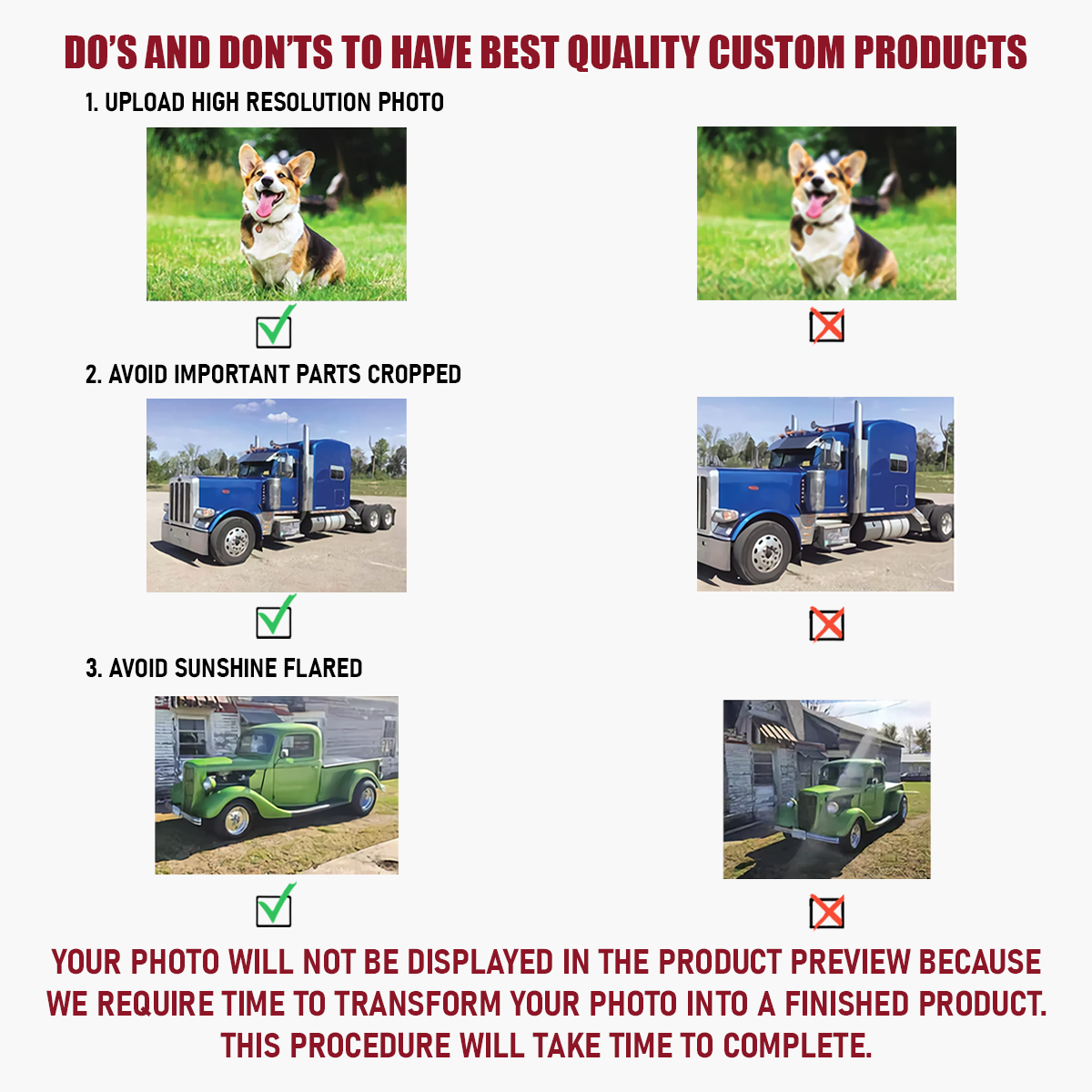 Customized Your Photo Ornament - Personalized Photo Mica Ornament - Christmas Gifts For Pet Lover