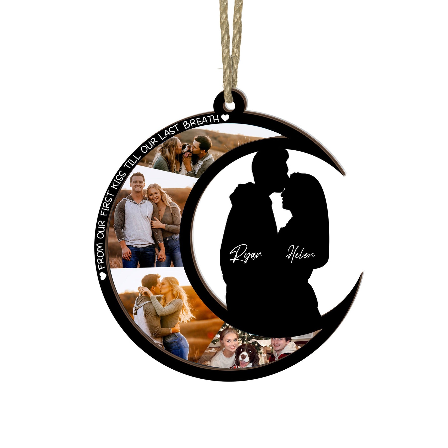 Personalized Couple Ornament Valentine's Day Gift For Couple