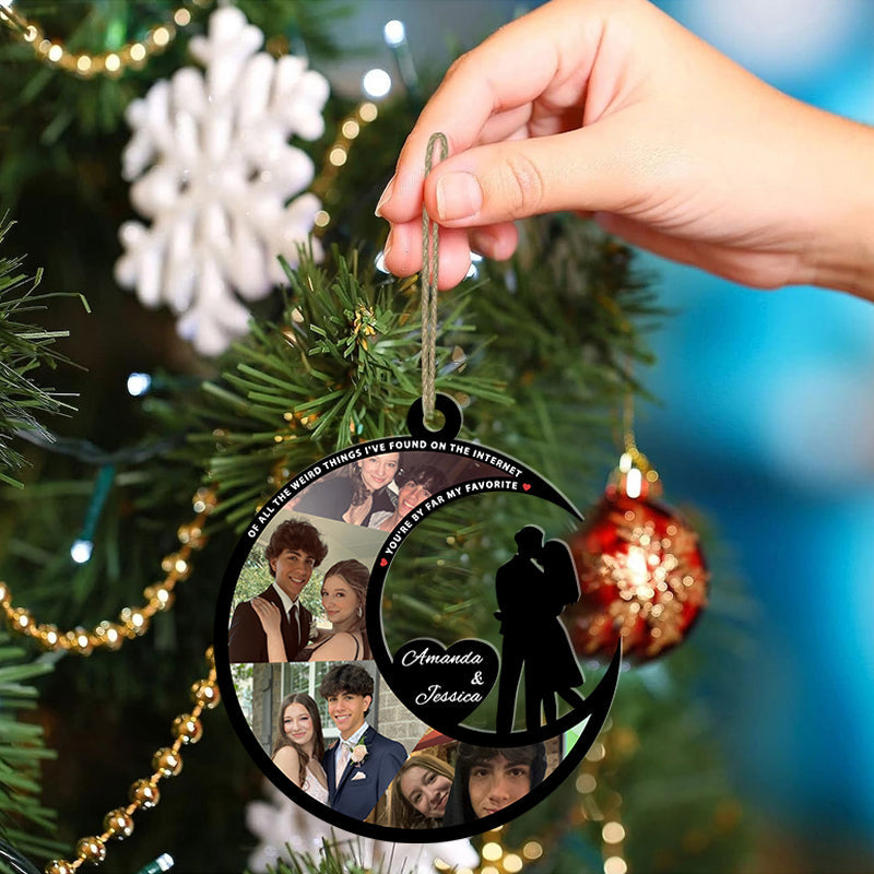 Personalized Couple Ornament Valentine's Day Gift For Couple