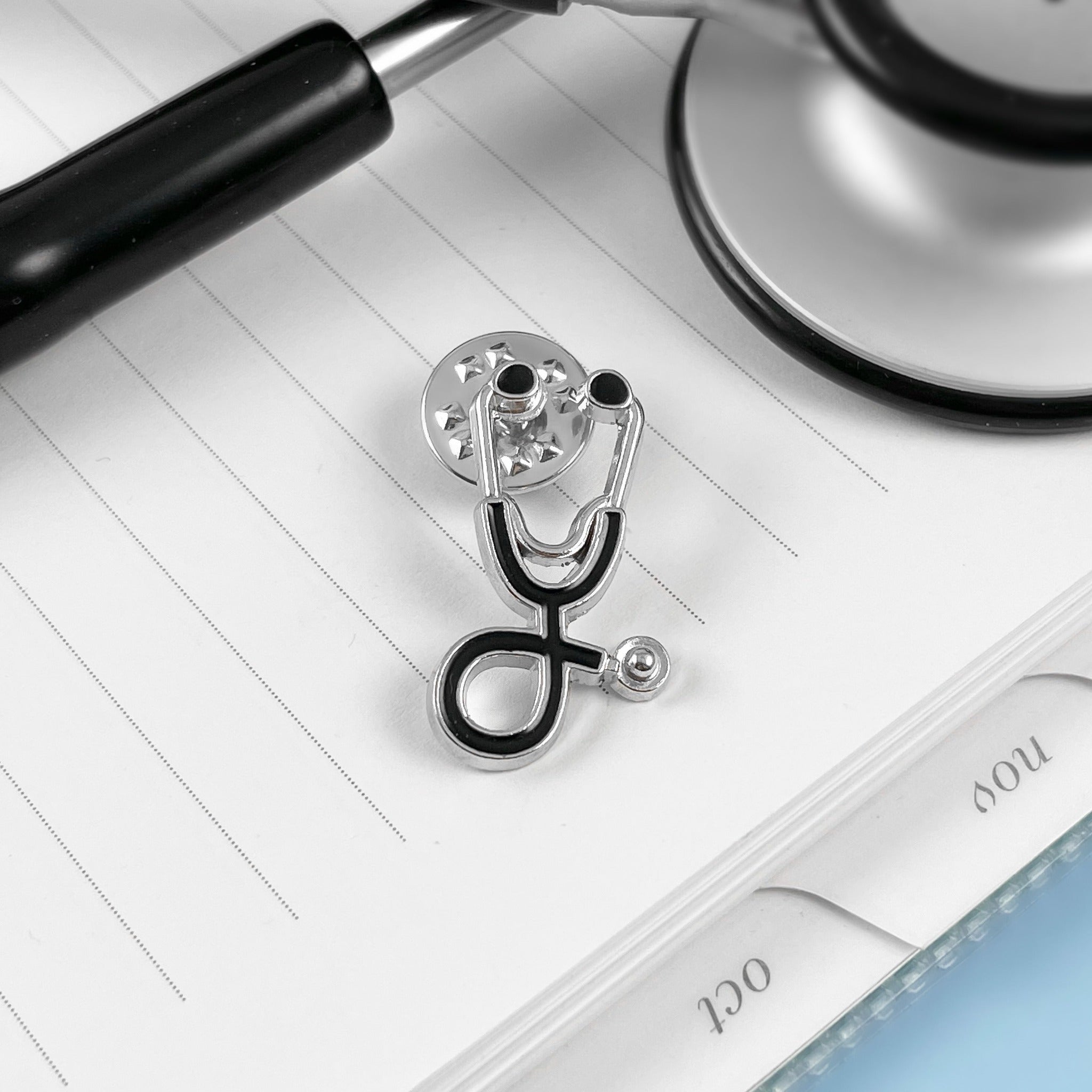 Stethoscope Pin