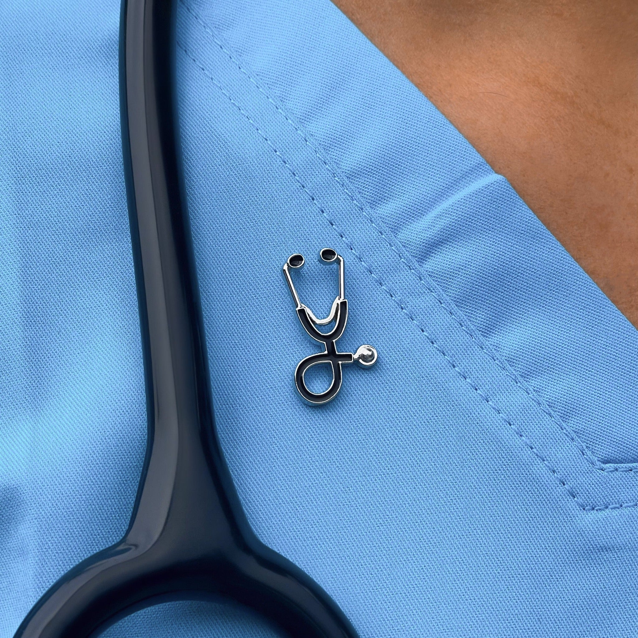Stethoscope Pin