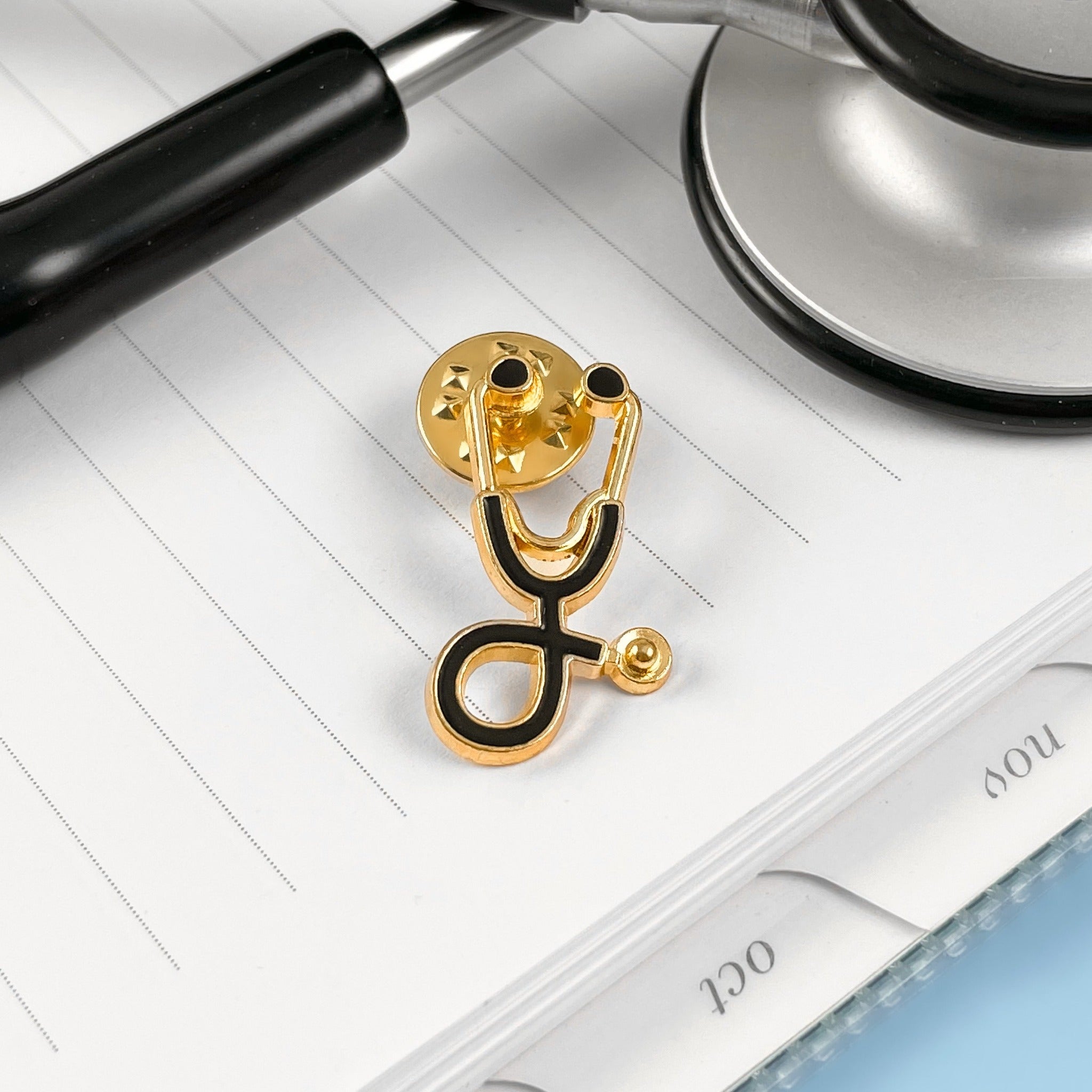 Stethoscope Pin