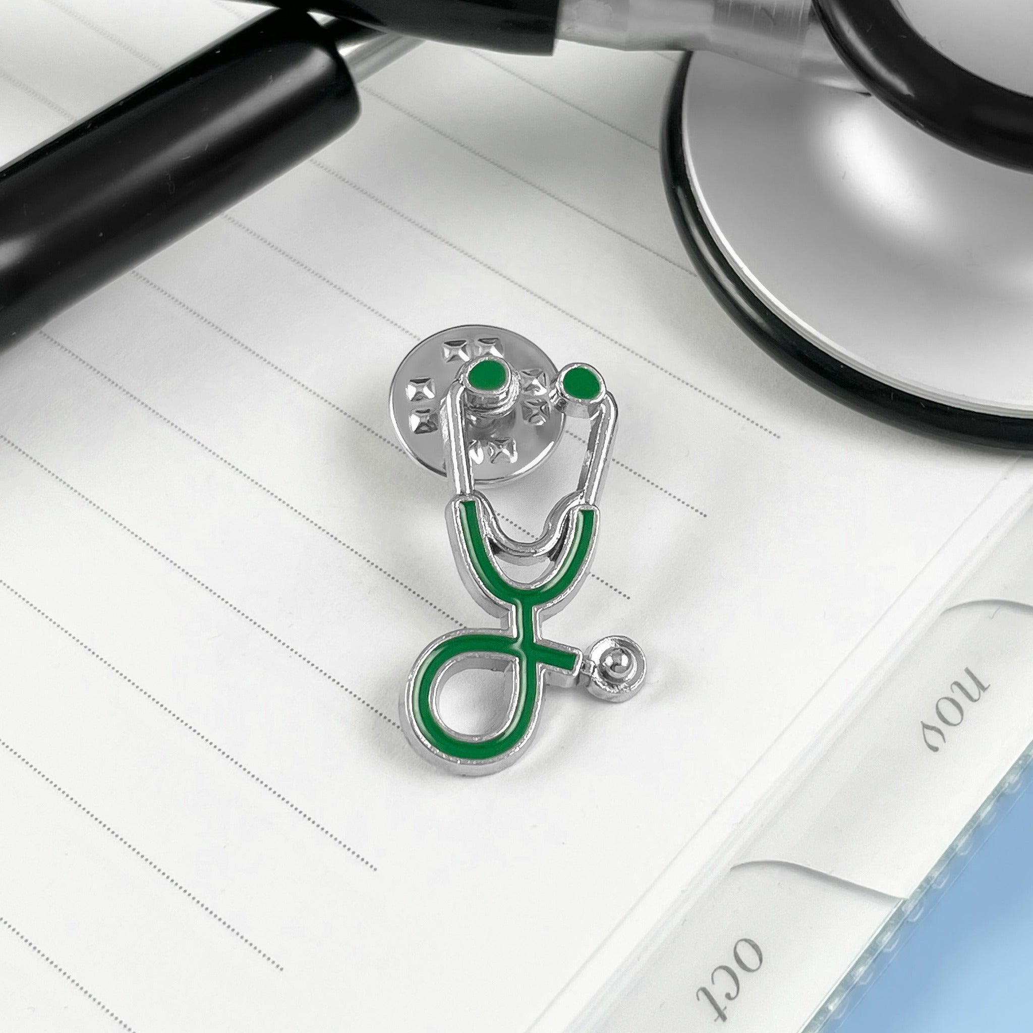 Stethoscope Pin